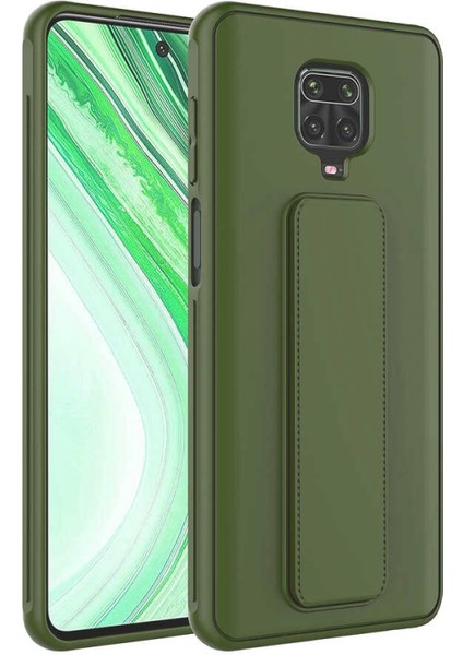 Xiaomi Redmi Note 9s Kılıf Zore Qstand Kapak