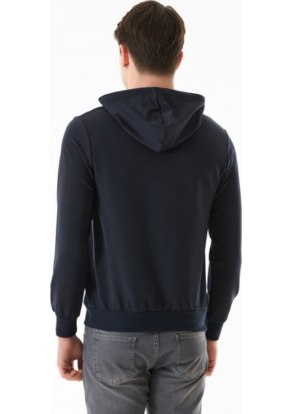 Lonely Yazı Baskılı Kapüşonlu Kanguru Cepli Sweatshirt fırsatları