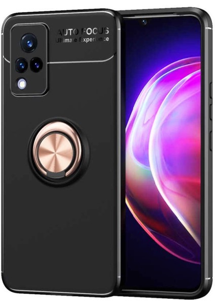 Vivo V21 Kılıf Zore Ravel Silikon Kapak