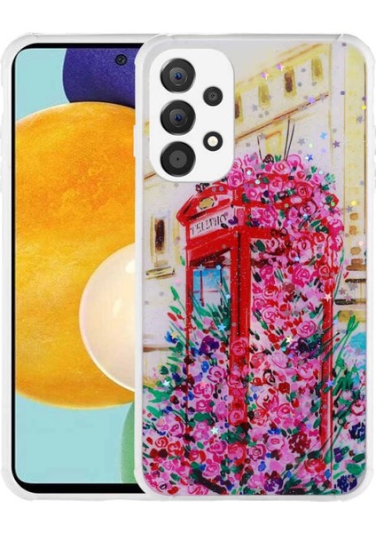 Samsung Galaxy A32 4g Kılıf Simli Desenli Kamera Korumalı Parlak Popy Kapak fiyatları