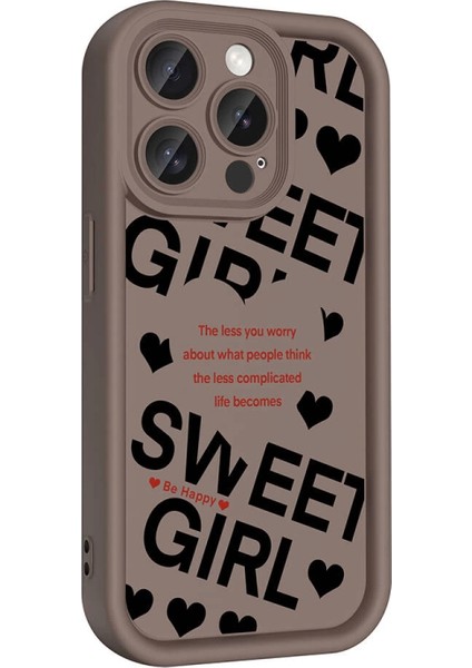 Apple iPhone 15 Pro Max Kılıf Kamera Korumalı Baskılı Arka Yüzey Klas Kapak