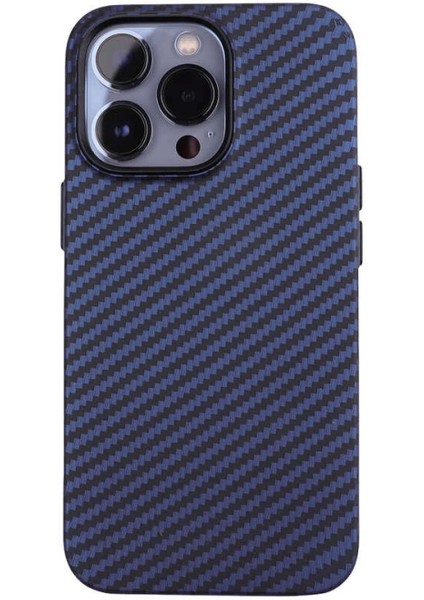 Apple iPhone 12 Pro Max Kılıf Karbon Fiber Tasarımlı Zore Karbono Kapak