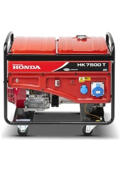 Hk 7500 Ts Benzinli Ipli Marşlı Trifaze Jeneratör 7,5 Kva
