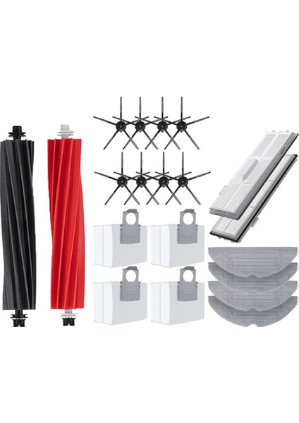 S8/s8+ Elektrikli Süpürge Yedek Parçaları Ana Yan Fırça Filtresi Paspas Bezi Toz Torbaları (Yurt Dışından)