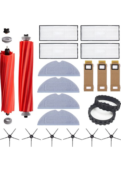 Yedek Parçalar Ana Fırça Yan Fırça Hepa Filtre S7 S7 Plus T7S T7S Plus Elektrikli Süpürge Aksesuarları (Yurt Dışından)