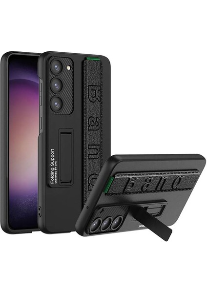 Samsung Galaxy S23 Kılıf El Tutacaklı ve Stand Özellikli Mormo Kapak