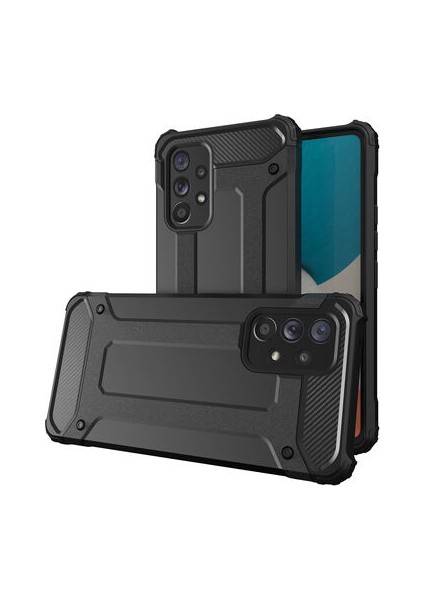 Galaxy A53 5g Kılıf Darbelere Dayanıklı Çift Katmanlı Alvika Premium Sert Silikon Kapak
