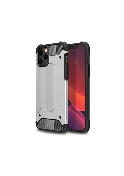 iPhone 12 Pro Max Kılıf Darbelere Dayanıklı Çift Katmanlı Alvika Premium Sert Silikon Kapak