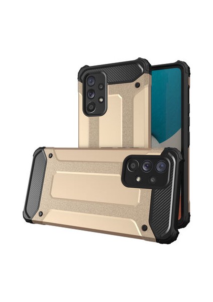 Galaxy A33 5g Kılıf Darbelere Dayanıklı Çift Katmanlı Alvika Premium Sert Silikon Kapak