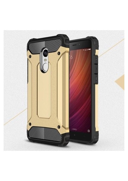 Redmi Note 4 Kılıf Nexis Premium Sağlam Çift Katmanlı Sert Silikon Kapak