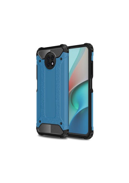 Redmi Note 9 5g Kılıf Darbelere Dayanıklı Çift Katmanlı Alvika Premium Sert Silikon Kapak