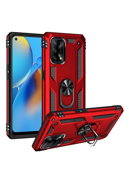 Oppo A74 4g Kılıf Tam Koruma Çift Katmanlı Ibiza Sert Silikon Kapak