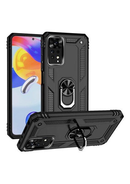 Redmi Note 11 Pro 5g Kılıf Tam Koruma Çift Katmanlı Ibiza Sert Silikon Kapak