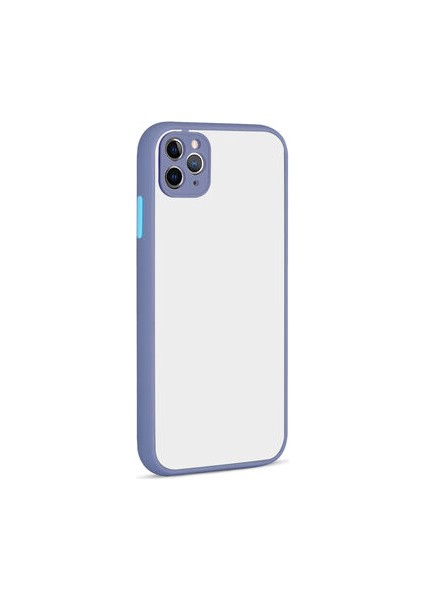 iPhone 11 Pro Max Kılıf Sade Mat Görünümlü Vulcan Silikon Kapak