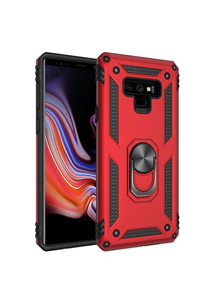 Samsung Galaxy Note 9 Kılıf Tam Koruma Çift Katmanlı Ibiza Sert Silikon Kapak