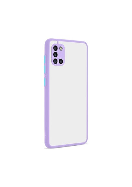 Samsung Galaxy A31 Kılıf Sade Mat Görünümlü Vulcan Silikon Kapak