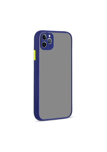 Apple iPhone 11 Pro Max Kılıf Sade Mat Görünümlü Vulcan Silikon Kapak