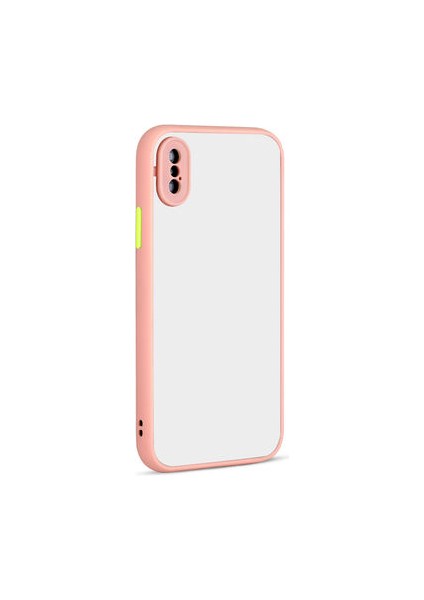 Apple iPhone x Kılıf Sade Mat Görünümlü Vulcan Silikon Kapak