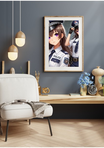 Zaka Anime Series Lysanor 35 x 50 cm Çerçevesiz Karton Poster Uv Baskı