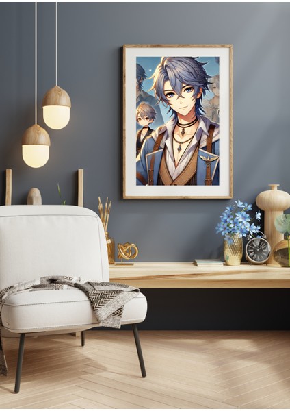 Zaka Anime Series Arlathor 35 x 50 cm Çerçevesiz Karton Poster Uv Baskı