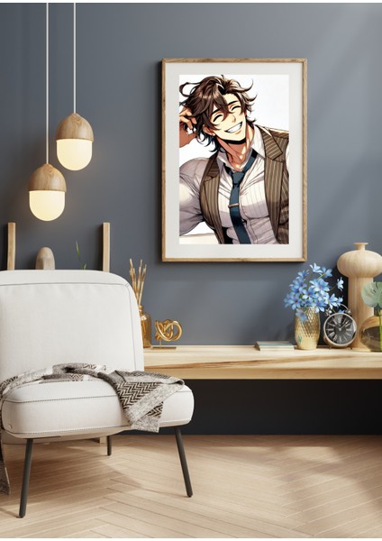 Zaka Anime Series Drakryth 35 x 50 cm Çerçevesiz Karton Poster Uv Baskı