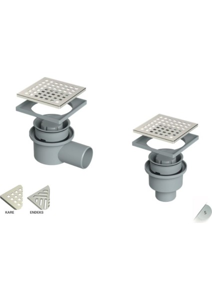 Yer ve Duş Süzgeçleri fiyatları