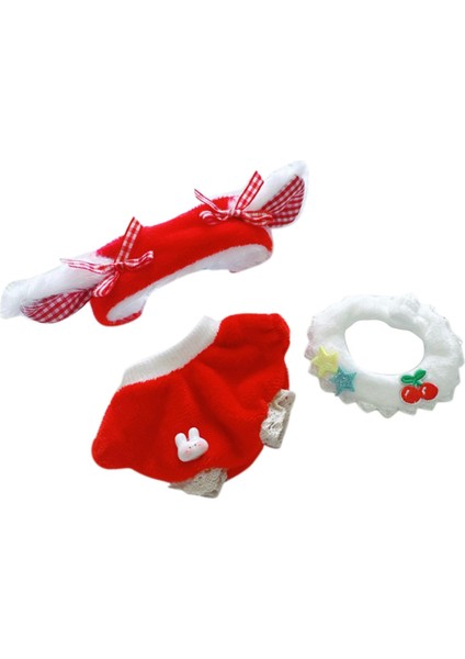 3 Adet 17CM Bebek Giysileri Kolye Bebek Kız Bebekler Erkek Bebekler Için Kostüm (Yurt Dışından)