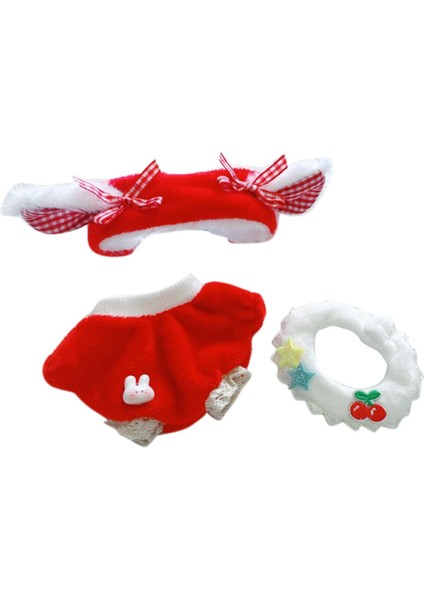 3 Adet 17CM Bebek Giysileri Kolye Bebek Kız Bebekler Erkek Bebekler Için Kostüm (Yurt Dışından)
