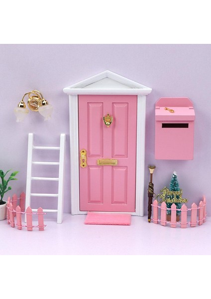 Simülasyon Dollhouse Minyatür Peri Kapı Kı Için Dollhouse Çocuk Hediyeler (Yurt Dışından) modelleri