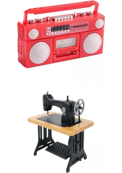 1/12 Dollhouse Aksesuarı Için Gerçekçiş Makinesi (Yurt Dışından)