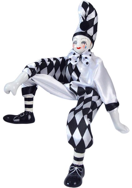 Palyaço Şekil Süsleme Ş Palyaço Harlequin Doll Için (Yurt Dışından) modelleri