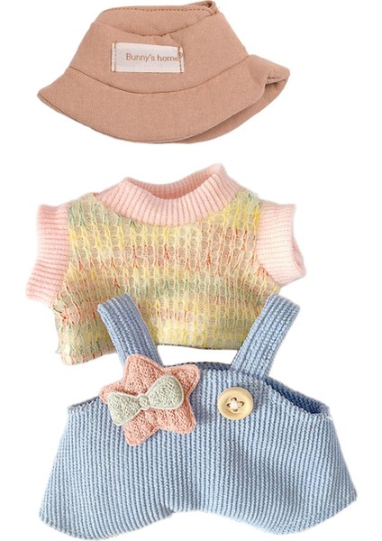 3 Mini 6 Inç Giysileri Pantolonları Kıyafetleri 5-7 8-10 Yaş T-Shirt (Yurt Dışından)