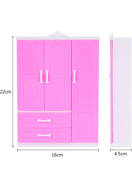 30CM Bebek Moda Oyuncak Yatak Odası Dekorasyonu Için Bebek Gardırop Dolabı (Yurt Dışından) fiyatları