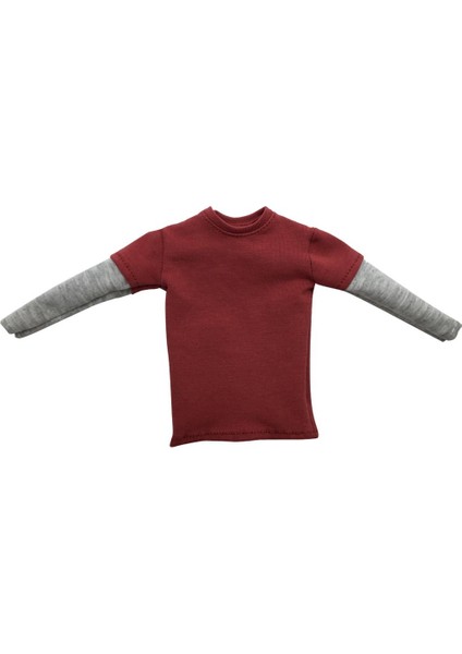 12'' Şekil 1/6 Ölçekli T-Shirt Çift Kollu Gö Kırmızı (Yurt Dışından) fiyatları