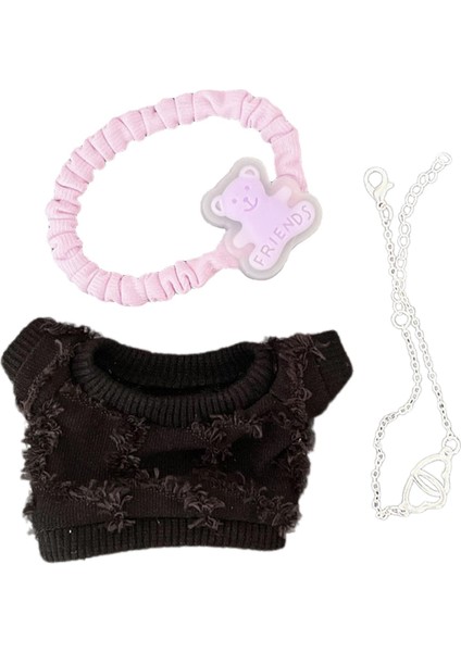 17CM Bebek Giysileri Kendin Yap Bebek Oyuncak Moda Sevimli Kız Bebek Giysileri Hediye (Yurt Dışından)
