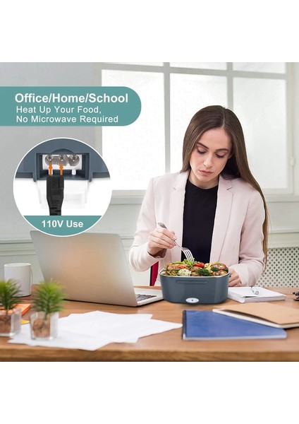 1.5 L 60W 220V Elektrikli Öğle Yemeği Kutusu Yemek Isıtıcı Taşınabilir Yemek Isıtıcı (Yurt Dışından) indirimleri