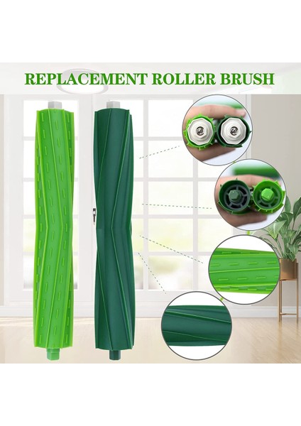 Iej Serisi Için 3 Takım Rulo Fırçalar, I7 I7+ I3 I3+ I4 I6 I6+ I8 I8+Plus E5 E6 E7 J7 J7PLUS Elektrikli Süpürge (Yurt Dışından) indirimleri