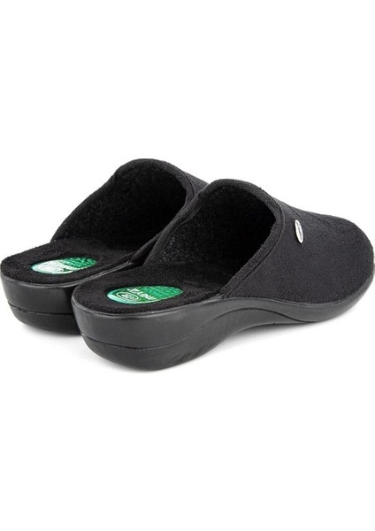 Darcie Anatomik Taban Jel Destekli Kadın Ev Terliği - Siyah - 37 fırsatları