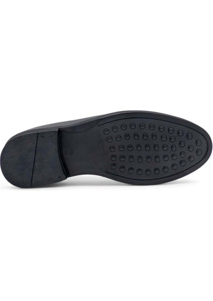 1093 Erkek Deri Klasik Ayakkabı - Siyah - 40 indirimleri