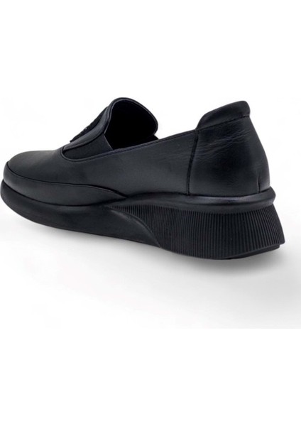 9779 Kadın Deri Comfort Ayakkabı - Siyah - 39 fırsatları