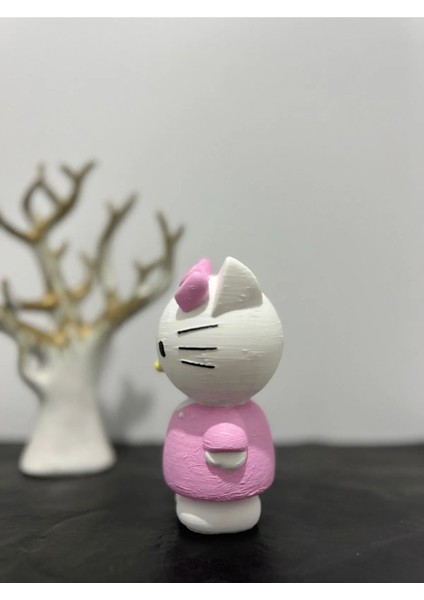 Hello Kitty Figürü 13CM - 3D Baskı Koleksiyonluk Hediye