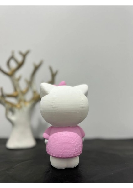 Hello Kitty Figürü 13CM - 3D Baskı Koleksiyonluk Hediye