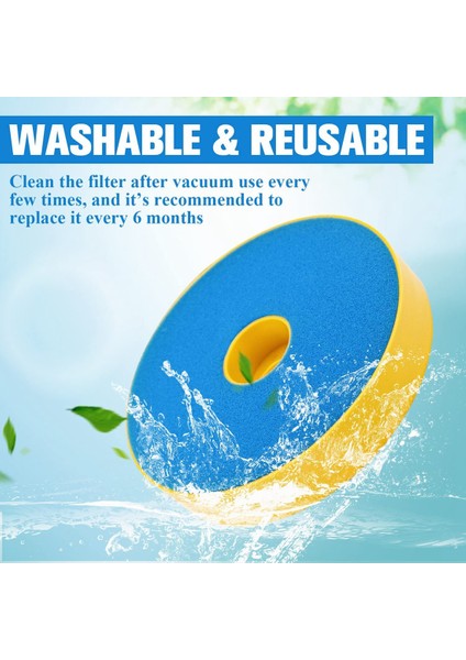 DC14 DC15 Elektrikli Süpürge Aksesuarları Için Yedek Parçalar Ön ve Son Motor Filtresi, Parçayı Değiştirin 90142-02 (Yurt Dışından) modelleri