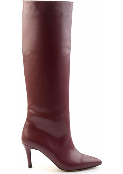 Bordo Kadın Çizme K03240165009 fiyatları