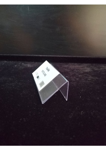 Pvc Şeffaf Etiketlik Isimlik Kart Koruyucu Kılıf Çift Yönlü Çatı Etiketlik Kartvizitlik Plastik Kartlık Ayaklı Isimlik Kart Koruyucu fırsatları