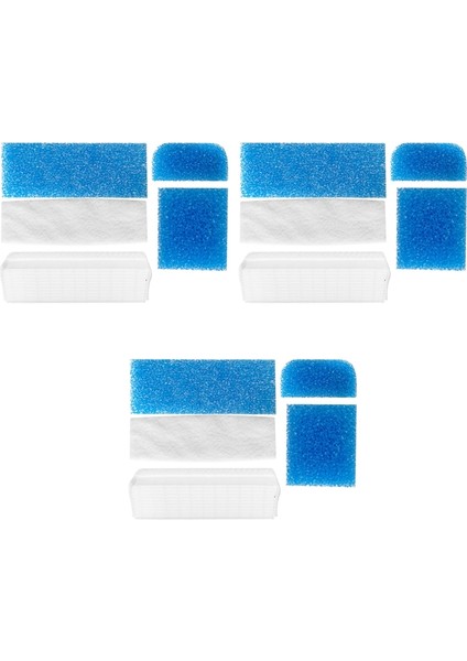 Thoma Twin Genius Kiti Için 3 Takım Hepa Filtresi Thoma 787203 Elektrikli Süpürge Parçaları Genius Filtreleri (Yurt Dışından)