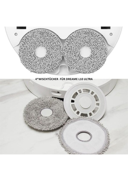 Yedek Ana Fırça Yan Fırça Hepa Filtre Bot L10S Ultra Robotlar Elektrikli Süpürge Aksesuarları Için Uyumlu (Yurt Dışından) indirimleri