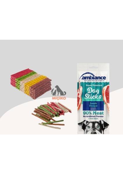 Köpekler Için Ödül Seti7 (100LÜ Munchy+Kuzulu Çubuk Ödülü)