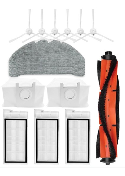 Xclea Robotlu Süpürge Için Uygun H30/H40/PLUS Filtre Ana Silindir Fırça Yan Fırça Bez Aksesuarları (Yurt Dışından)