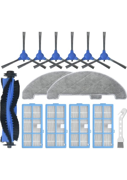 Ana Fırça Silikon Yan Fırça Hepa Filtre Paspas Bezi 850T Elektrikli Süpürge Için Yedek Parçalar (Yurt Dışından)